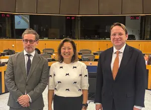 Les négociateurs des trois institutions européennes