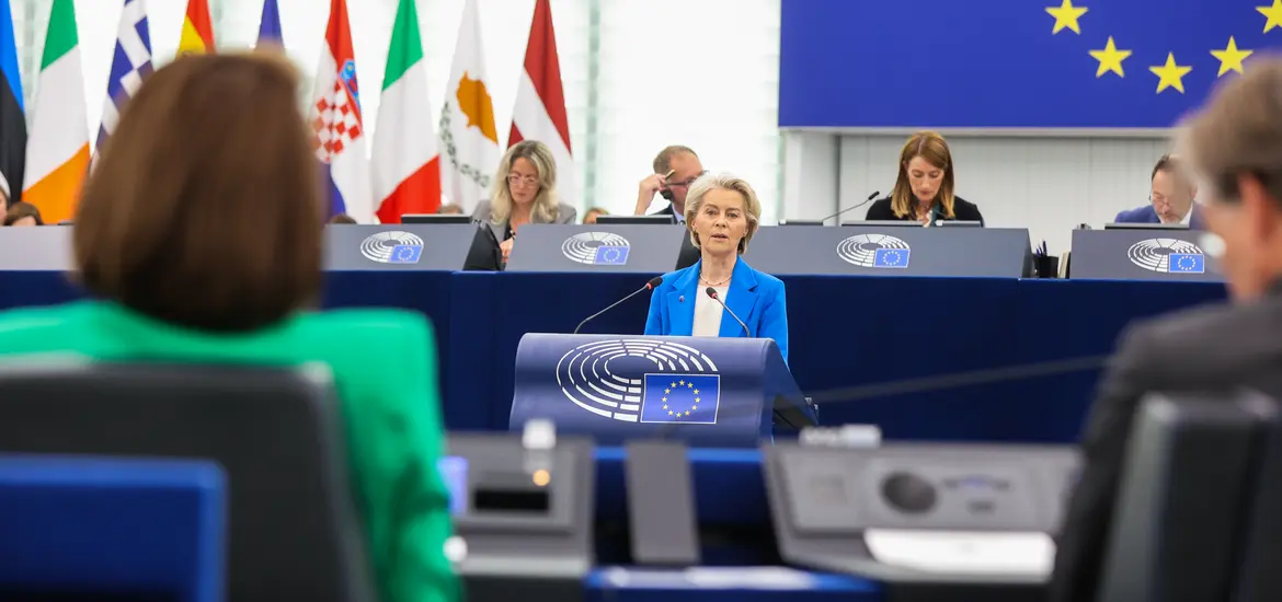 Ursula von der Leyen au Parlement européen