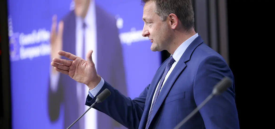 Conférence de presse de Christophe Hansen à l'issue du Conseil Agriculture à Bruxelles